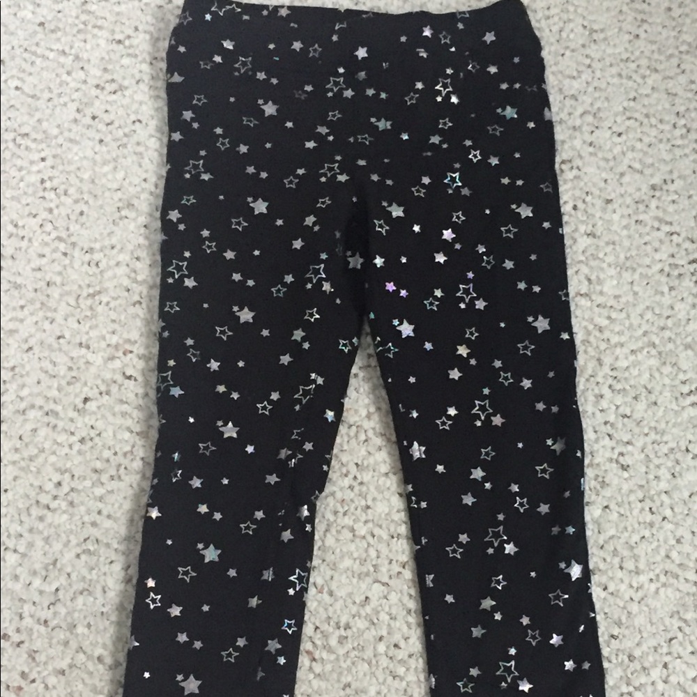 Polkadotted star pants with pockets